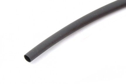 RC Radiostyrt Thermo retractable black tube 6mm (50cm)