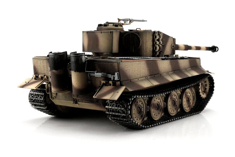 1:16 - Tiger I, Late Version Desert - Torro Pro IR Smoke - 2,4Ghz - RTR