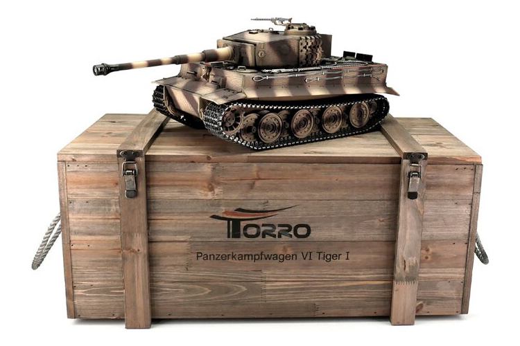 Thumbnail 654 fr 1:16 - Tiger I, Late Version Desert - Torro Pro IR Smoke - 2,4Ghz - RTR