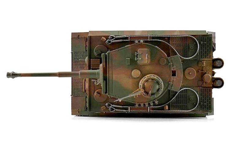 RC Radiostyrt 1:16 - Tiger I, Middle Version Desert - Torro Pro IR Smoke - 2,4Ghz - RTR