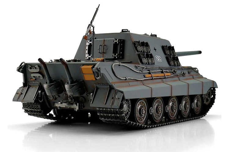 Radiostyrd stridsvagn - 1:16 - Jagdtiger - Torro Pro IR Smoke - 2,4Ghz - RTR