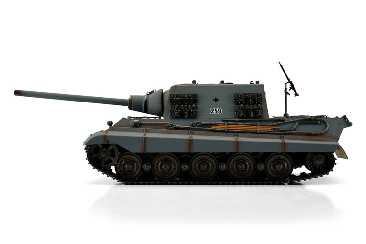 Radiostyrd stridsvagn - 1:16 - Jagdtiger - Torro Pro IR Smoke - 2,4Ghz - RTR