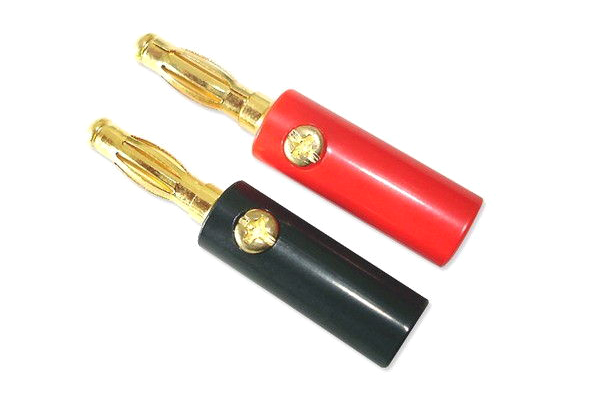 RC Radiostyrt 4 mm banana plugs in case