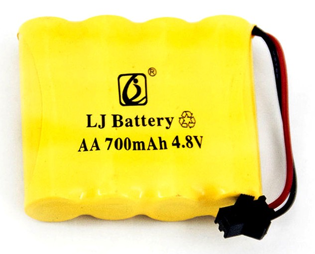 RC Radiostyrt Batteri - 4,8V 700mAh NiCD - SM WL