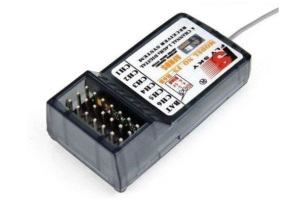 Sndarpaket - FlySky FS-T4B 4CH 2.4GHz mottagare R6B
