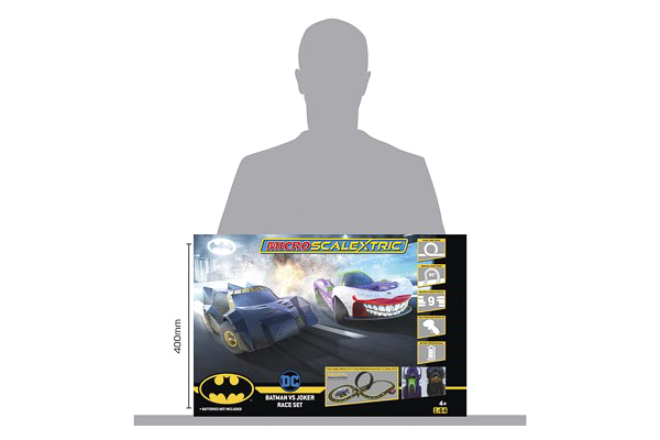 Micro Scalextric Batman vs Joker