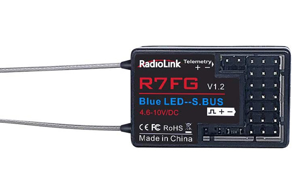 Sändarpaket - RadioLink RC6GS V2 Gyro 6Ch 2,4Ghz Digital Telemetry