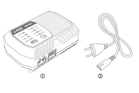 Batteriladdare - 7,4V-14,8V LiXX - 7,2V-9,6V NiXX - 4A - SkyRC - E455