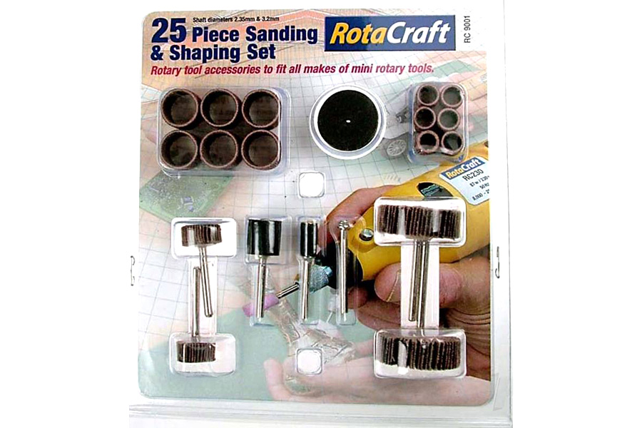RC Radiostyrt 25pc Sanding and Shaping Set - ModelCraft