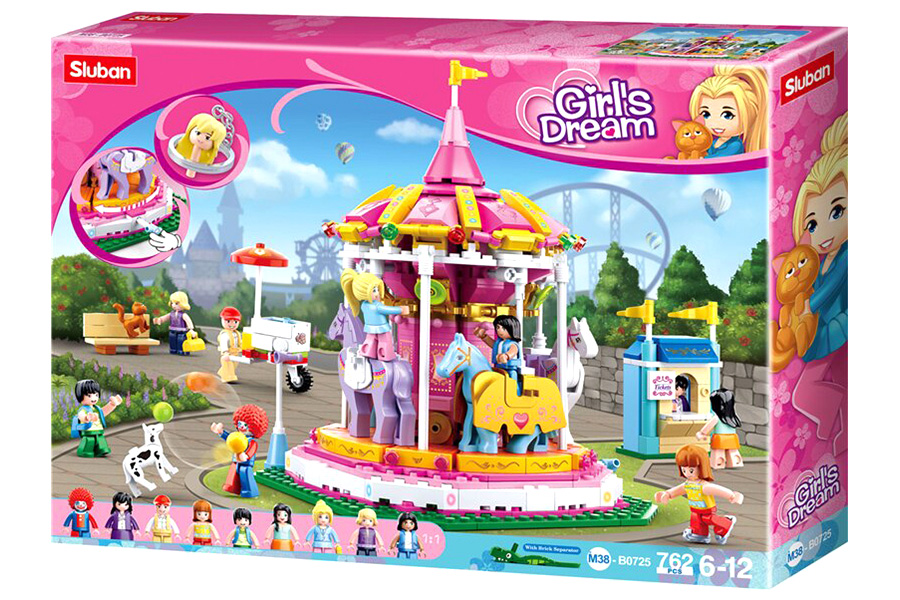 Girls Dream Karusell - B0725 - Sluban