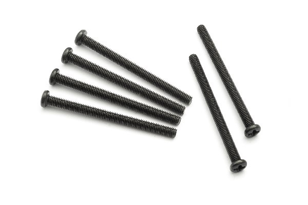 RC Radiostyrt BUTTON HEAD SCREW 3X38mm (6PCS)