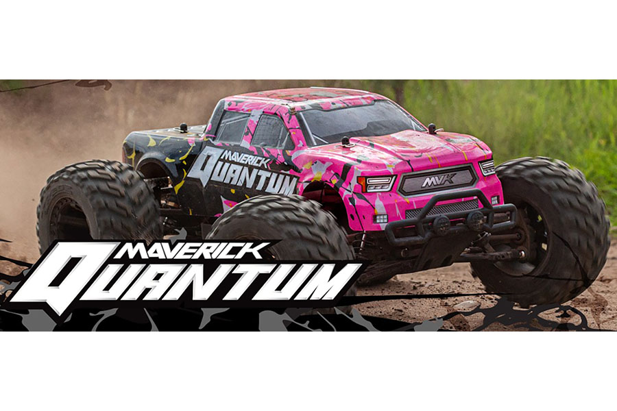 Radiostyrda bilar - 1:10 - Quantum MT Pink - 4WD - 2,4Ghz - RTR