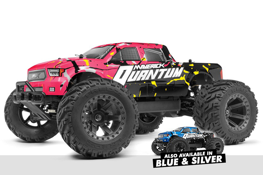 Radiostyrda bilar - 1:10 - Quantum MT Pink - 4WD - 2,4Ghz - RTR