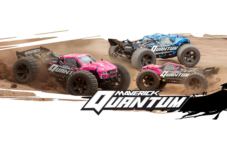 Radiostyrda bilar - 1:10 - Quantum MT Pink - 4WD - 2,4Ghz - RTR