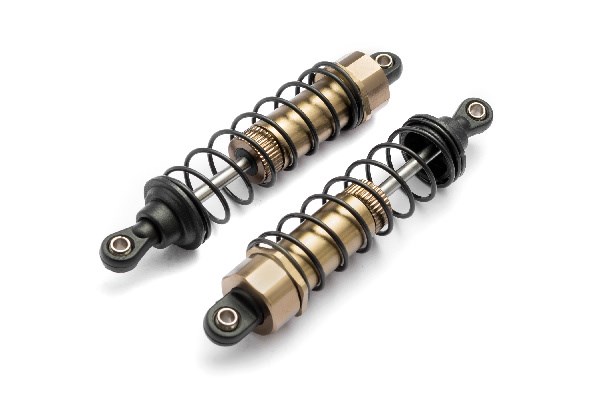 RC Radiostyrt Alum Front Shock Absorber 2P