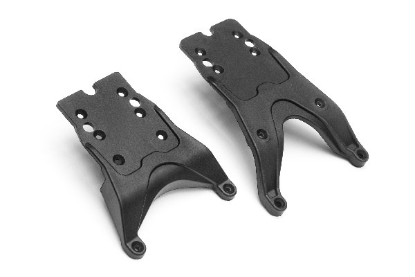 RC Radiostyrt Chassis Skid Plate Set