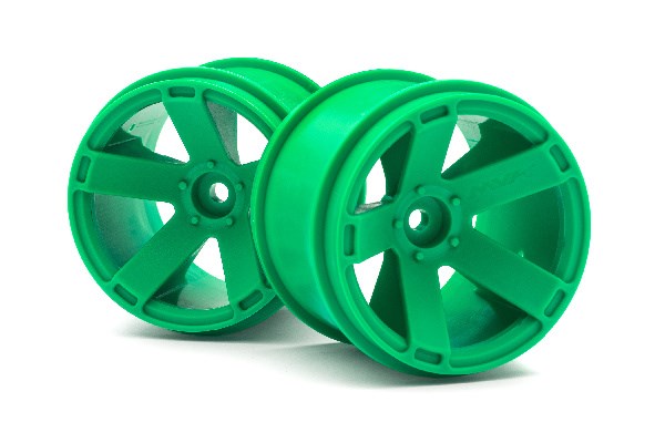 RC Radiostyrt Quantum XT Wheel (Green/2pcs)