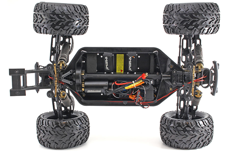 Radiostyrda bilar - 1:10 - Bison AM10T BL 4wd - 2,4Ghz - RTR