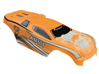 RC Radiostyrt ET1070 Lackerad kaross AM10T - orange