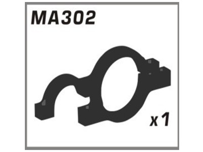 RC Radiostyrt MA302 Motorhållare A Aluminium AM10SC