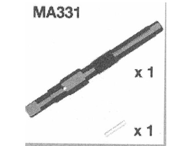 RC Radiostyrt MA331 axel AM10SC