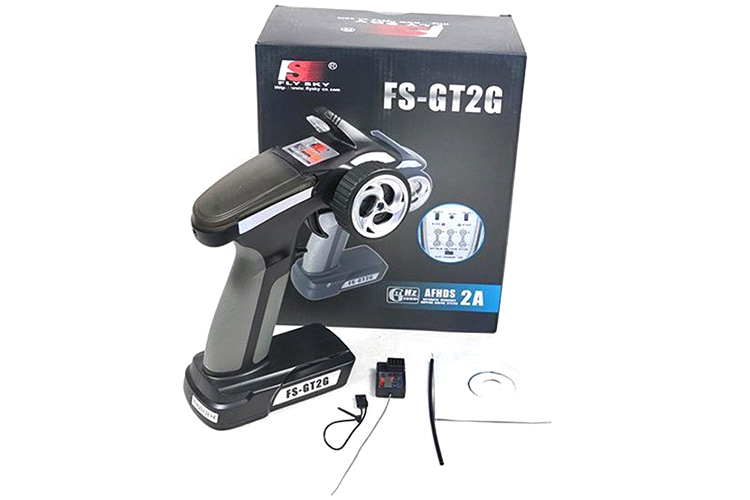 Sändarpaket - 2CH 2,4Ghz - FlySky GT2G + A3