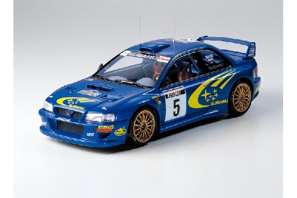 RC Radiostyrt Byggmodell bil -  Subaru Impreza WRC -99 - 1:24 - Tamiya