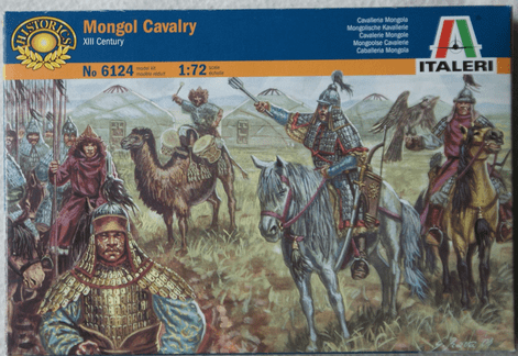 RC Radiostyrt Byggmodell gubbar - XIIith Century-Mongol Cavalry 1:72 Italieri