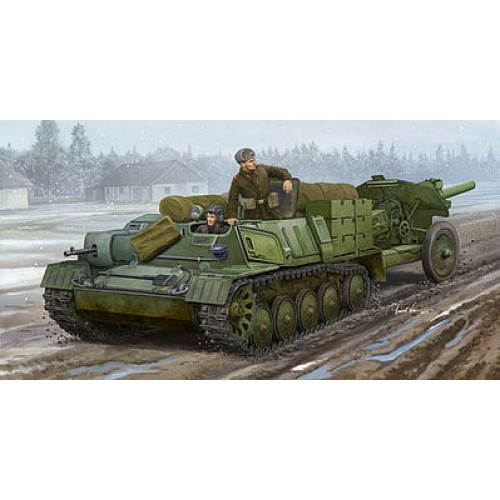 RC Radiostyrt Byggmodell stridsfordon - Soviet At-P Artillery - 1:35 - Trumpeter