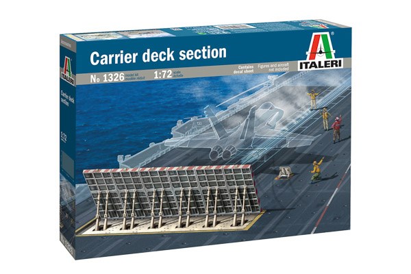 RC Radiostyrt Byggmodell - Carrier Deck Section - 1:72 - Italieri