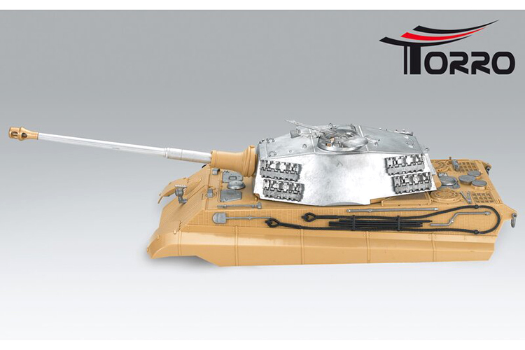 RC Radiostyrt Tiger II Ovandel med torn i metall - IR