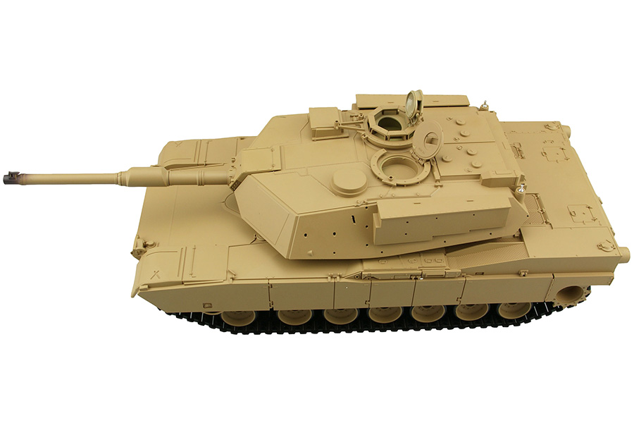 Radiostyrd stridsvagn - 1:16 - M1A2 Abrams - 2,4Ghz - Met. vxl BB+IR - RTR