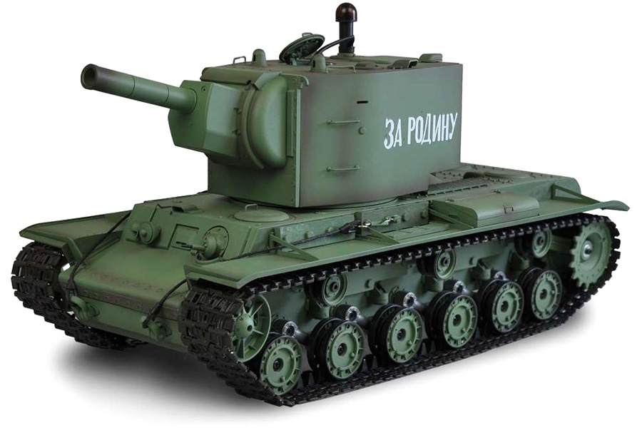 Radiostyrd stridsvagn - 1:16 - Russian KV-2 - 2,4Ghz - BB+IR - RTR