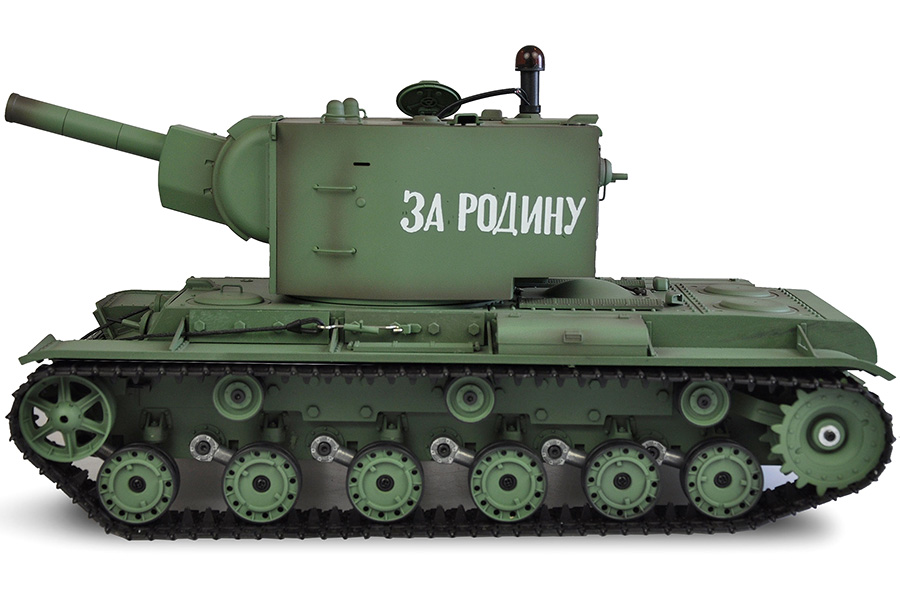 Radiostyrd stridsvagn - 1:16 - Russian KV-2 - 2,4Ghz - BB+IR - RTR