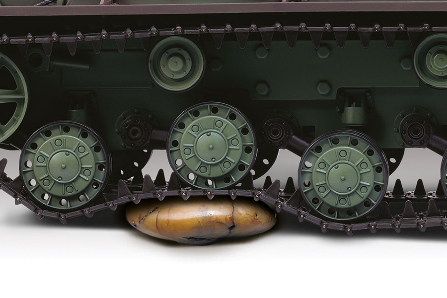 Radiostyrd stridsvagn - 1:16 - Russian KV-2 - 2,4Ghz - BB+IR - RTR