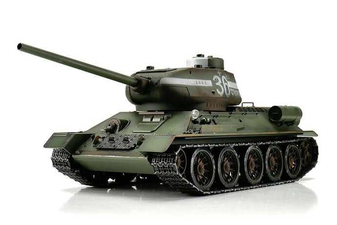 1:16 - T-34/84 Green - Torro Pro BB Smoke - 2,4Ghz - RTR