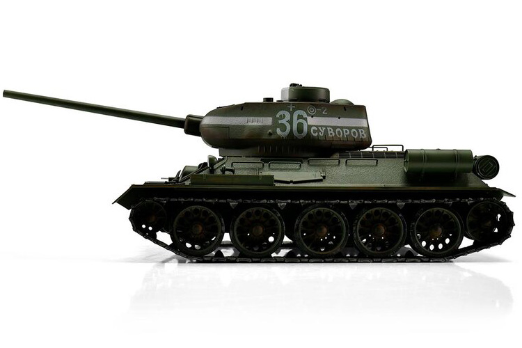 1:16 - T-34/84 Green - Torro Pro BB Smoke - 2,4Ghz - RTR