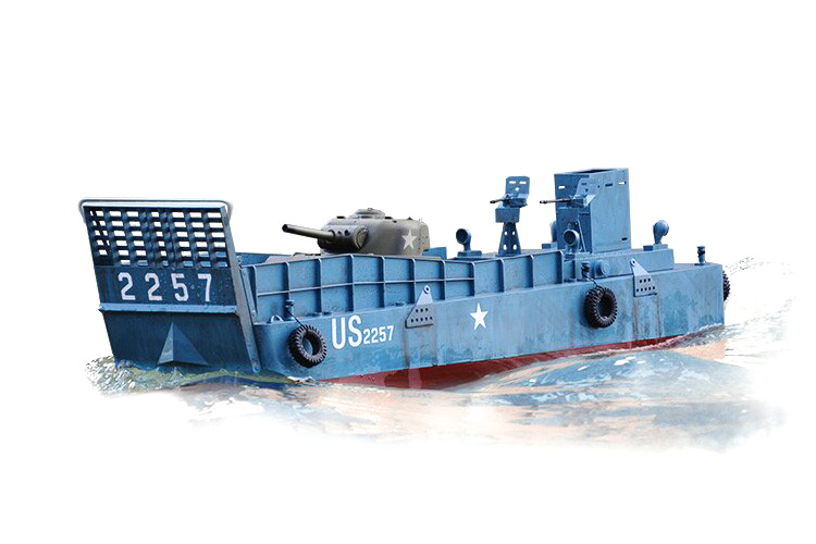 RC Stridsfordon - 1:16 - RC Landing Craft LCM3 - Torro - 2,4Ghz - ARTR