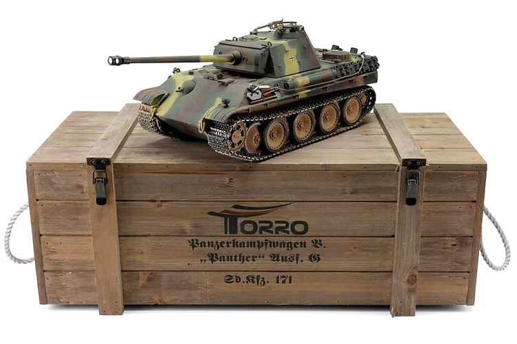 1:16 - PzKpfw V Panther Ausf. G - Torro Pro BB - 2,4Ghz - RTR
