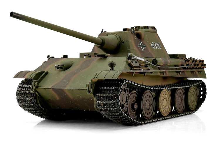 Bild p� 1:16 - PzKpfw V Panther Ausf. F - Torro Pro IR Smoke - 2,4Ghz - RTR