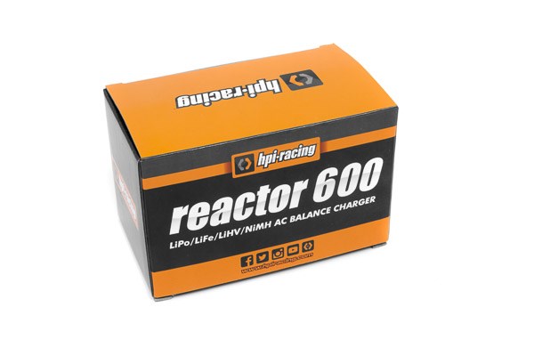 Multiladdare - Reactor 600 EU - 7,4-22,2V - HPI