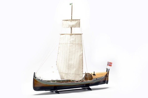 Byggsats trä - Nordlandsbaaden - wooden hull - 1:20 - Billing Boats