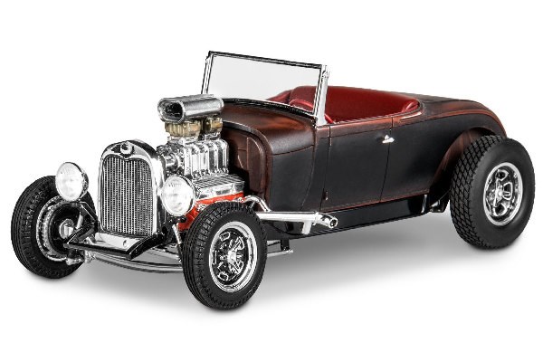 Byggmodell bil - Ford Model A Roadster 29 - 1:25 - Revell