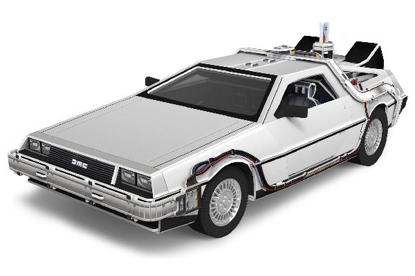 RC Radiostyrt Byggmodell 3Dpuzzel - DeLorean "Back to the Future"