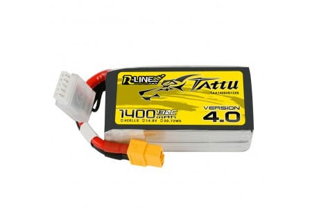 RC Radiostyrt 1400mAh 14.8V 130C TATTU R-Line Gens Ace