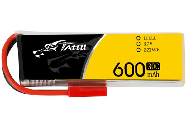 RC Radiostyrt 600mAh 3.7V 30C TATTU Gens Ace