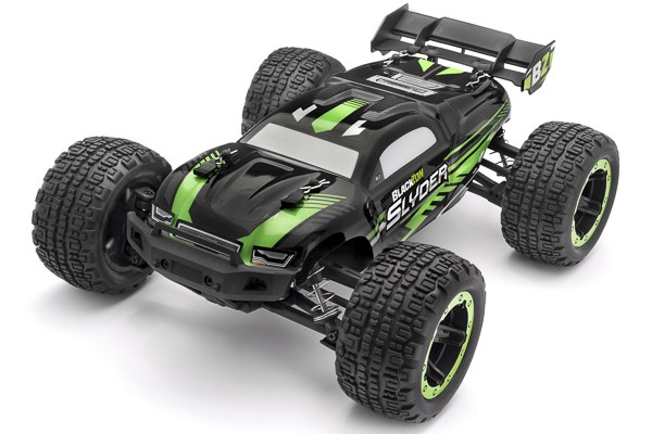 Radiostyrd bil - Slyder ST 4WD Green - 1:16 - 2,4Ghz - RTR