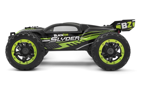 Radiostyrd bil - Slyder ST 4WD Green - 1:16 - 2,4Ghz - RTR