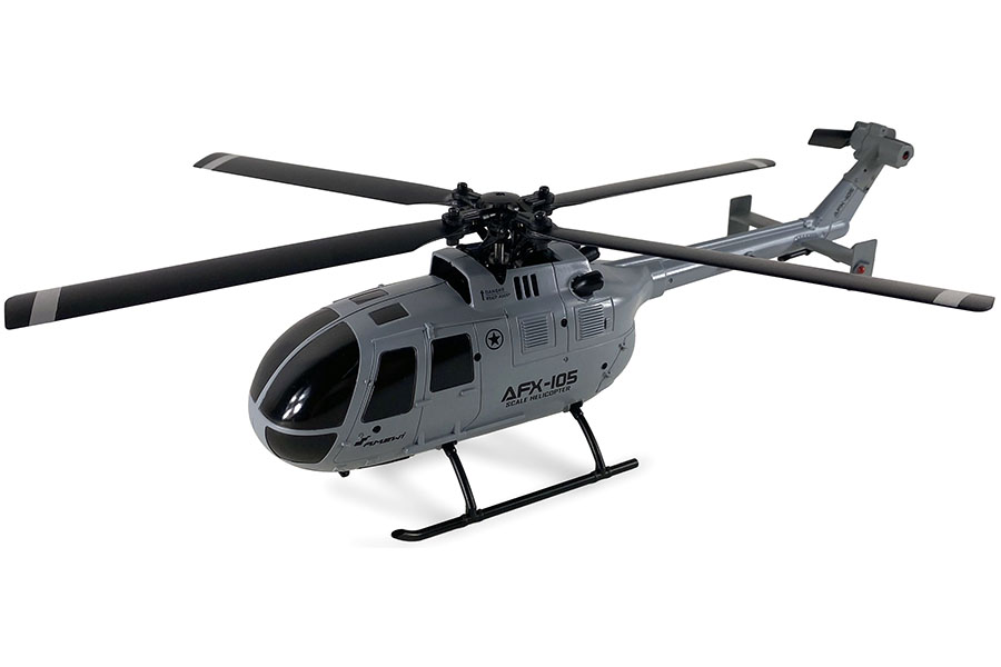 Radiostyrd helikopter - AFX-105 - 2,4Ghz - 6G - 4ch - RTF