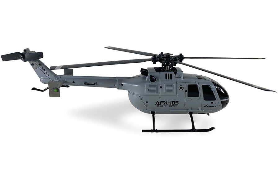 Radiostyrd helikopter - AFX-105 - 2,4Ghz - 6G - 4ch - RTF